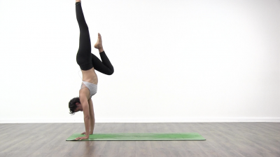 Handstand yoga