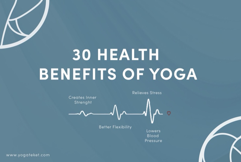 30 Health Benefits of Yoga - Yoga benefits List