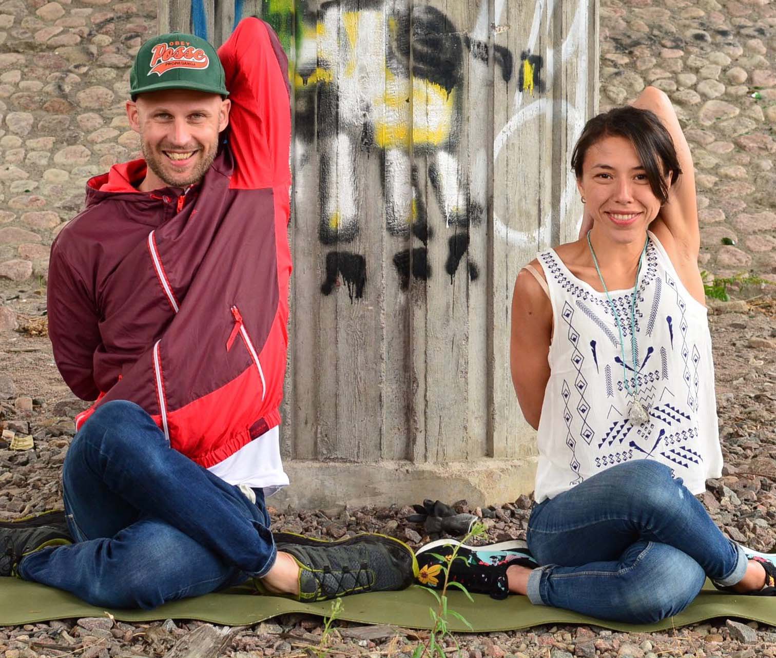 Gomukhasana - Cow face pose