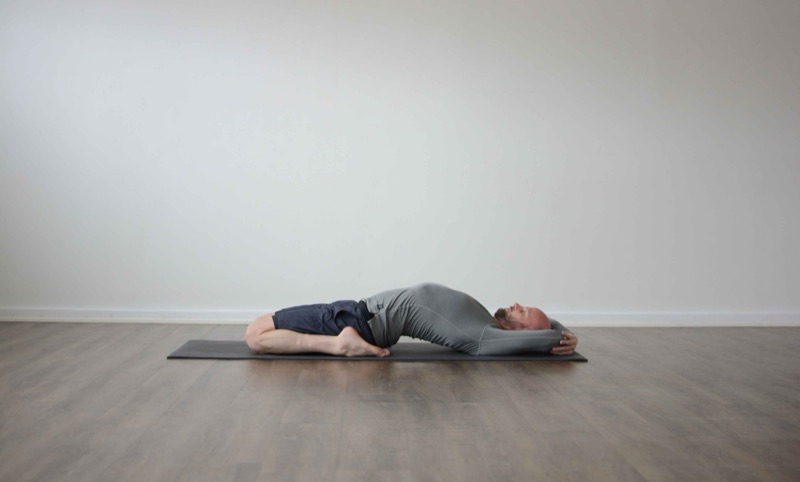 Supta Vajrasana - Tillbakalutad hjälte