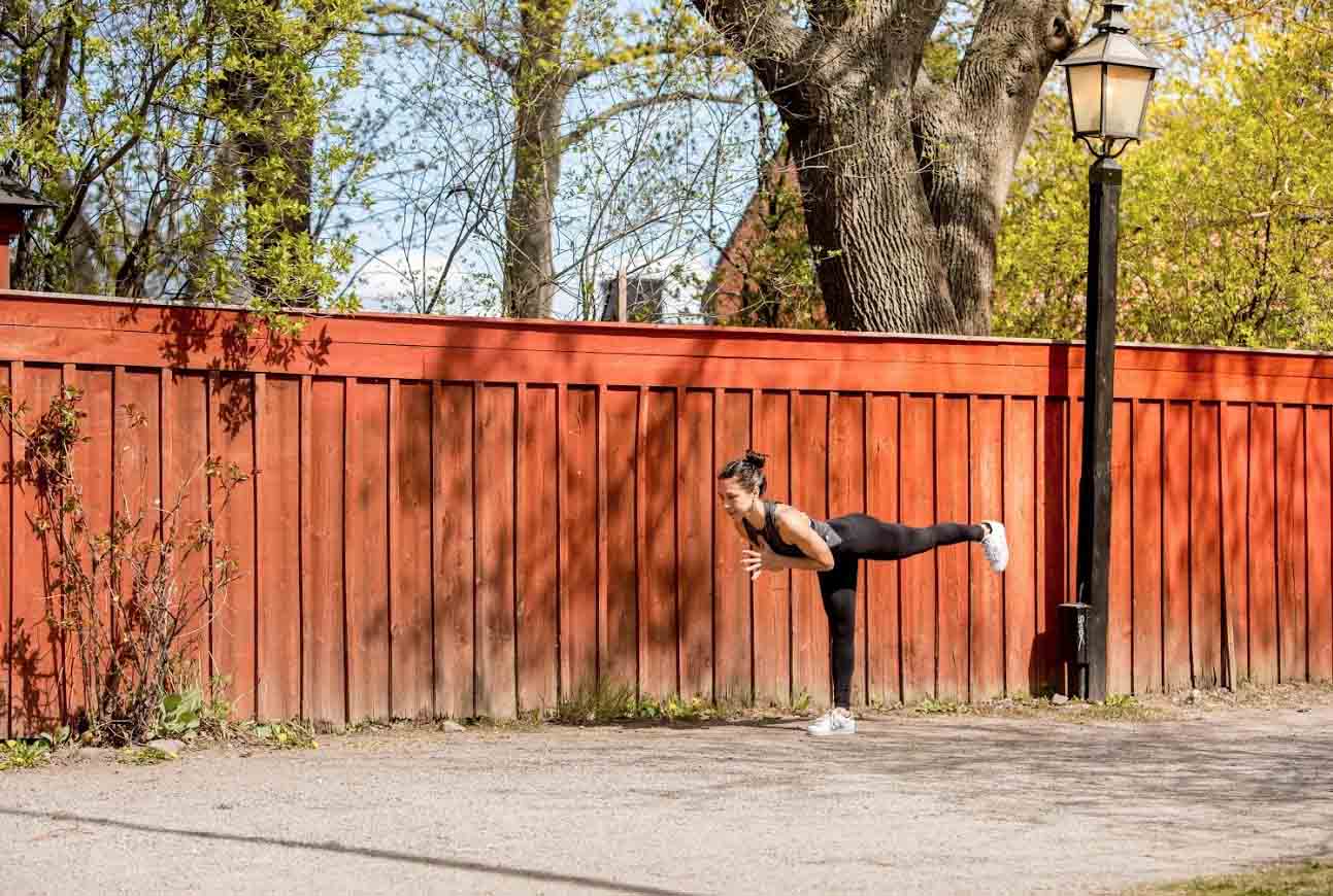 Warrior Pose III - Virabhadrasana III